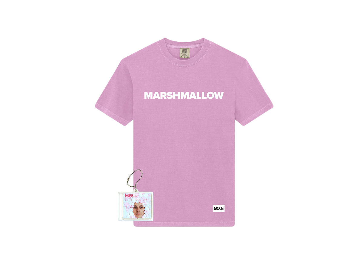 MARSHMALLOW Bundle - Shirt + Keychain